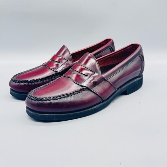 Rockport Shoes Men 9.5 Burgundy Leather Comfort Penny Loafers Casual Comfort main image 10